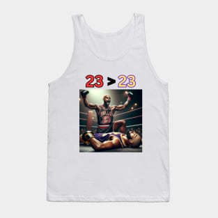 Jordan versus Lebron Tank Top